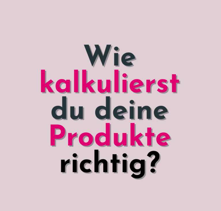 Produktkalkulation